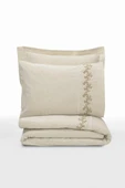 Cotton Keten Çift Kişilik Nev Takımı Darian thumbnail 3