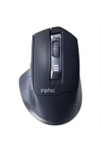 CepteToptan İNPHİC M9 Kablosuz Fare Ergonomik Şarj Edilebilir Sessiz Kullanım 2.4G 500 mAh U - mle9625-3710 - 1