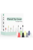 Akman Ally Apple Pencil İçin 8 Karışık Renk Sessiz Silikon Uç-(1903) - ACL6201896-3760 thumbnail 1