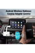 CepteToptan Ally Usb+Type-C Android Kablosuz Carplay Adaptör Çevirici - Youtube Netflix Ti - CPT4722004-2372 thumbnail 4