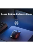 CepteToptan İNPHİC M9 Kablosuz Fare Ergonomik Şarj Edilebilir Sessiz Kullanım 2.4G 500 mAh U - mle9625-3710 - 4