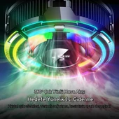 Coofbe Gösteregeli 6000 RPM Turbo Fan Işıklı Klipsli Buz Etkili Telefon Soğutucu Radyatör Tüm Telefonlara Uyumlu thumbnail 4