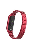 Akman Xiaomi Mi Band 5 Stainless Steel 3 Bakla Çelik Kayış Kordon-(1903) - ACL6208658-1616 - 4
