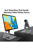 AYKAN ALLY Metal Masa Üstü Standlı Mıknatıslı Tablet Telefon Tutucu-(1903) - 13256-1020 thumbnail 2