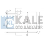KLIMA RADYATORU W203 00>07 CL203 02>08 S203 01>07 C209 02>09 A209 03>10 - KALE 387800 - 1