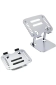 Akman Ally T602 Ayarlanabilir Katlanır Isı Havalandırmalı Alüminyum Laptop Stand? - ACL6202466-3395 thumbnail 3