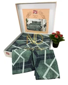 Çift Kişilik Saten Nev Takımı Nova Yeşil thumbnail 2