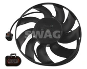 FAN MOTORU (KUCUK OLAN 300W 290mm) TRANSPORTER T5 1.9 AXA AXB AXC 03>09 - SWAG 30940637 - 1