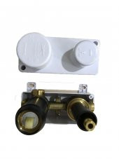 Eca Ankastre Banyo Bat. Sıva Altı Grubu Mat Siyah 102166201C1 - 1