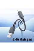 Akman HOCO X101 USB to iPhone Lightning 2.4A Hızlı Şarj ve Data Kablosu-(1903) - ACL6202014-3092 thumbnail 5