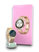 SW-43 AMOLED Ekran 3 Kordon Bileklik Hediyeli Akıllı Saat thumbnail 4