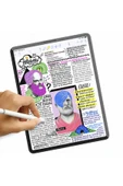 Akman İPad Pro 12.9 İnch 2021-2020-2018 Paper Like Film Darbe Emici Pet Ekran Koruyu - ACL6201527-2417 - 4