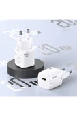Akman USAMS T36 20W Mini PD Hızlı Şarj Aleti 20W USB-C Güç Adaptörü-(1903) - ACL6208082-6847 thumbnail 3