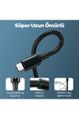 Akman ALLY USB Type-C PD3.1 100W(20V-5A) Hızlı Veri Şarj Kablosu 1metre-(1903) - ACL6204089-4023 thumbnail 4