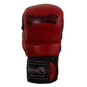 DragonDo 30255-P Tornado MMA Eldiveni Kırmızı Kaplumbağa MMA Eldiveni - 6