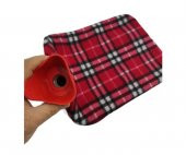 Haiti Kılıflı Sıcak Su Torbası 02 - Kırmızı Kareli - 1