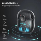BlitzWolf BW-FLB5 TWS Bluetooth V5.0 HiFi Stereo 13mm Büyük Dinamik Sürücü Düşük Gecikmeli RGB Oyuncu Kulaklığı - 4