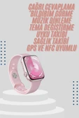 Kadınlara Özel Yeni Nesil Pembe Amoled Ekran Ultra Akıllı Saat 49MM thumbnail 2