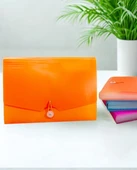 Körüklü Dosya 13 Bölümlü Cepli - Turuncu thumbnail 1