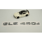 GLE450d Bagaj Krom Metal 3M 3D Yazı Logo - 2