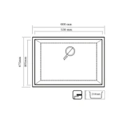 Real Stone K012 Beyaz Mutfak Evyesi + Abant Beyaz Arıtmalı Mutfak bataryası thumbnail 3