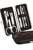 Deri Çanta Hediyeli 7 Parça Manikür-Pedikür Tırnak Bakım Seti - 3