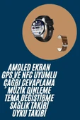 2025 Model Akıllı Saat Titreşimli Uyku ve Sağlık Takibi NFC ve GPS Uyumlu thumbnail 2