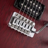 CORT ENDONEZYA X100 OPBC ELEKTRO GİTAR, OPEN PORE,BLACK CHERRY (H-H) thumbnail 4