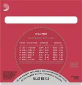 DADDARIO EJ27H DADDARIO EJ27H KLASİK GİTAR TEL SETİ, 4/4, SILVERPLATED WOUND, HARD TENSION thumbnail 3