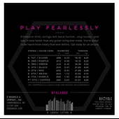 DADDARIO NYXL0980 DADDARIO NYXL0980 ELEKTRO GİTAR TEL SETİ, 09-80, 8 TELLİ, SUPER LIGHT - 2