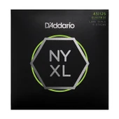 DADDARIO NYXL45125 DADDARIO NYXL45125 BASS GİTAR TEL SETİ, NYXL SERİSİ, LONG SCALE, 5 TELLİ - 1