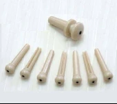 PLANETWAVES PWPS12 ENDPİN SET BEYAZ ( 7 KÖPRÜ PİMİ+ 1 ASKI PİMİ) - 1