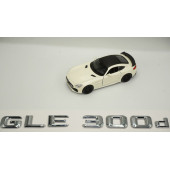 GLE300d Bagaj Krom Metal 3M 3D Yazı Logo thumbnail 4