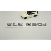 GLE250d Bagaj Krom Metal 3M 3D Yazı Logo - 2