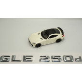 GLE250d Bagaj Krom Metal 3M 3D Yazı Logo - 4