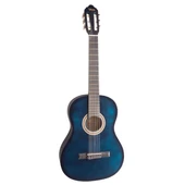 VALENCIA VC104TBUS VALENCIA VC104TBUS KLASİK GİTAR, 4/4, MAVİ SUNBURST, SAP ÇELİKLİ thumbnail 1