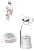 u Geçirmez Kablosuz Şarjlı Dayanıklı Taşınabilir Mini Blender - 5