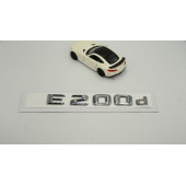 E200d Bagaj Krom Metal 3M 3D Yazı Logo - 2