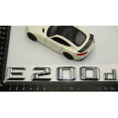 E200d Bagaj Krom Metal 3M 3D Yazı Logo - 6