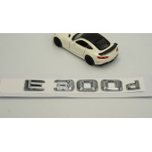 E300d Bagaj Krom Metal 3M 3D Yazı Logo - 3