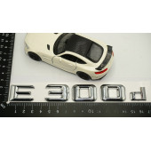 E300d Bagaj Krom Metal 3M 3D Yazı Logo - 6