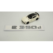 E350d Bagaj Krom Metal 3M 3D Yazı Logo thumbnail 2