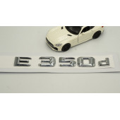 E350d Bagaj Krom Metal 3M 3D Yazı Logo thumbnail 3