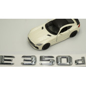 E350d Bagaj Krom Metal 3M 3D Yazı Logo thumbnail 4