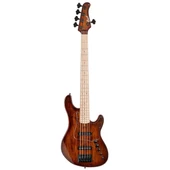 CORT ENDONEZYA GB-FUSION5ABB CORT GB-FUSION5ABB BASS GİTAR, 5 TELLİ, ÇANTALI, ANTIQUE BROWN BURST thumbnail 1
