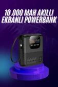 Akıllı Powerbank 10.000 Mah Ekranlı Müzik Dinleme Oyun Oynama Bluetooth Bağlantılı - 1
