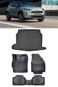 Rizline Yaris Cross 2022 ve Sonrası 3D Havuzlu Paspas ve Alt Bagaj Havuzu Set thumbnail 1