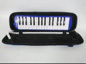 CREMONIA CR32BL-12 MELODİKA 32 TUŞLU MAVİ RENK 12 Lİ PAKET EVA ÇANTA - 1