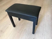 CREMONIA A.N PTCBKL PİYANO TABURESİ 70 CM SİYAH SANDIKLI MASİF AYAKLI thumbnail 1