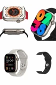 Akıllı Kol Saat Amoled Ekran Android ve İOS Uyumlu Arama Konuşma thumbnail 3
